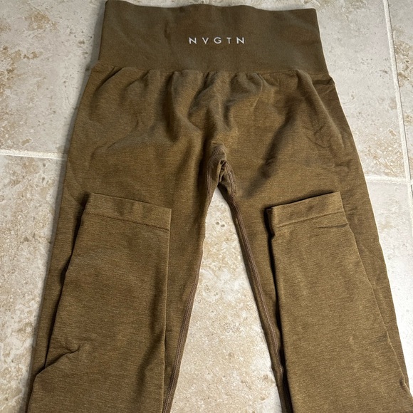 NVGTN Mocha Shape Seamless Leggings - Picture 1 of 6
